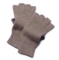 Sample Support Factory Wholesale Knitted Wool Fashion Fingerless Acrylic Gloves for Men Women Mongolian Cashmere Daily Use
