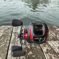 Histar OEM TA100 CNC Precision Machined Main Gears Drag 5-7KG 5+1BB-9+1BB Plastic or Carbon Baitcasting Reel