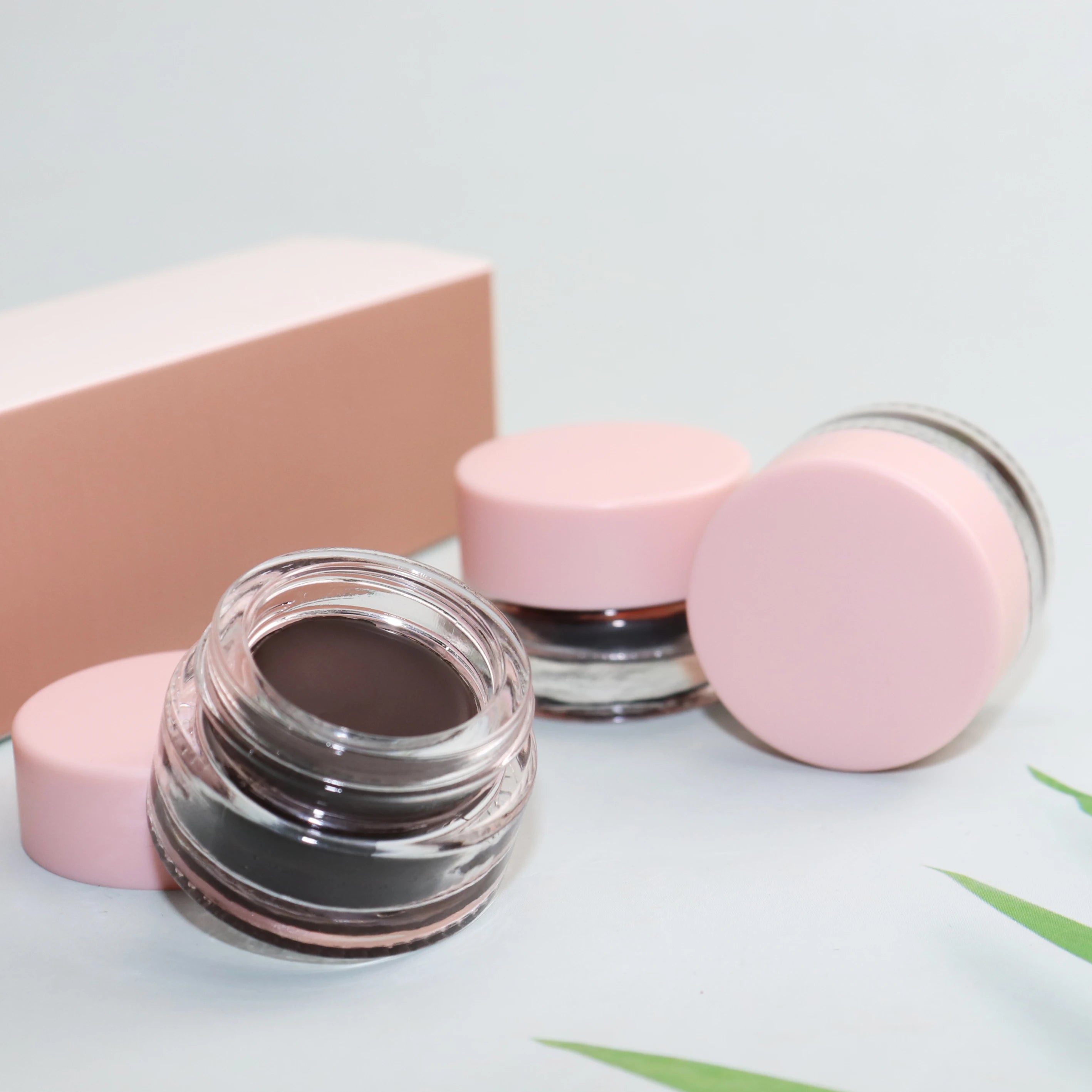 Private Label Your Own Brand Makeup Eyebrow Pomade Gel Waterproof Brow Cream 8 Colors Wholesales