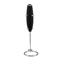One-Button Press Electric Milk Frother 304 Stainless Steel Whisk Battery Powered for Coffee