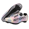 Lockable Hard Sole Mountain Road Bike Lock Shoes Color Assisted Bicycle Riding 3007 Shoes