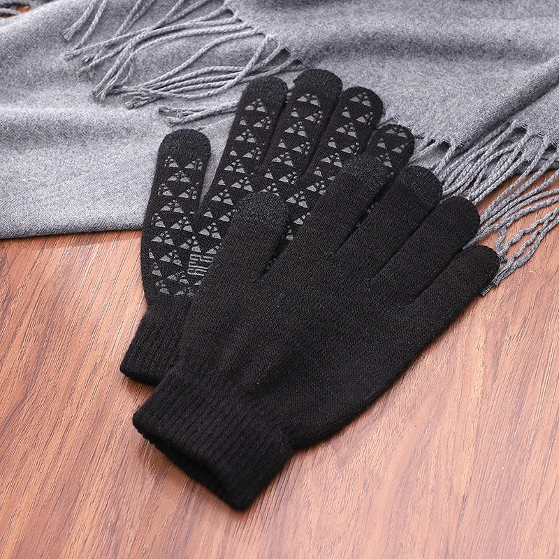 Daily Life Winter Touch Screen Warm Knit Gloves
