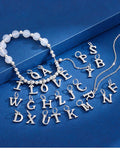 New Arrival Sterling Silver 925 Jewelry Mothers Alphabet MAMA Character Pendant Initial Letter Charm for Mother's Day Gift