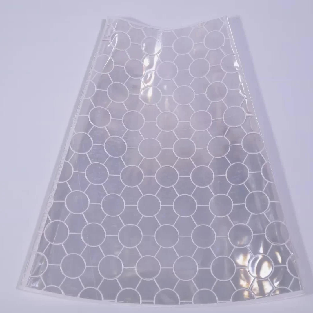 Customized Football Pattern Reflective Traffic Cone Sleeve Sticker