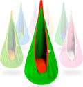 WOQI 49 Many Colors Cotton Hanging Child Hammock Chair Kids Pod Seat Swing for Indoor and Outdoor