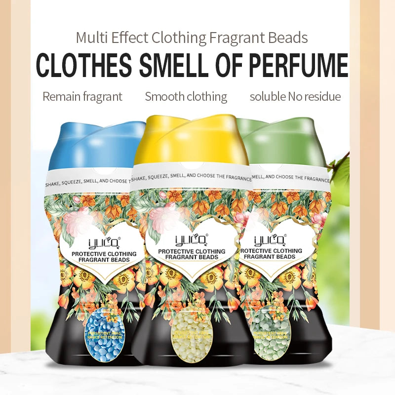 OEM Fragrance Long Lasting Soften Clothes Laundry Scent Beads Fragrance Booster Laundry Clothes Washing Laundry Aromatic Beads