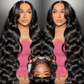 Wolsale Ready-to-Go 13x4 HD Lace Front Wigs Glueless Put-on Go Body Wave Wig Pre-Plucked Human Hair Transparent Lace Color