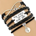Infinity Love My Storys Isn't Over yet My Storys Lives on Semicolon Mental Health Suicide Survivor Depression Awareness Bracelet