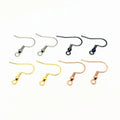 1 Pair Wholesale Stainless Steel Ear Wires Earrings Findings Earring Hooks for Jewelry Making Supplies