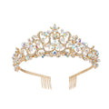 LUOXIN New Hot Sale Small Wedding Hair Accessories Bridal Princess Tiara