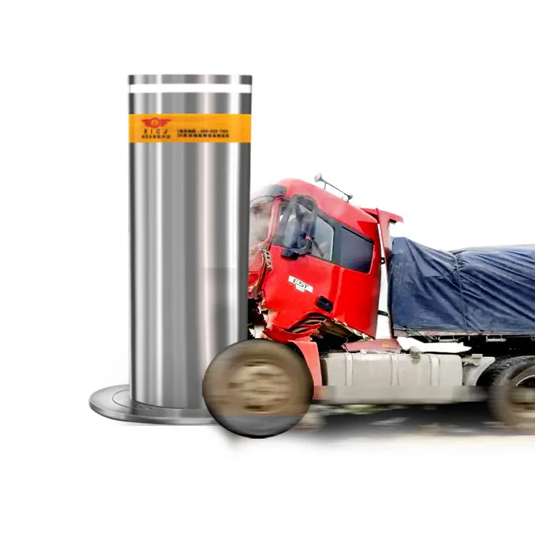 Tender Project K12 Bollard Emergency Barrier Traffic Automatic Rising Bollard Stainless Steel Parking Barrier
