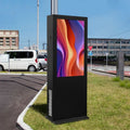 Touch Kiosk 55 Inch Totem Multimedia Totem Kiosk Outdoor Kiosk Totem 85"