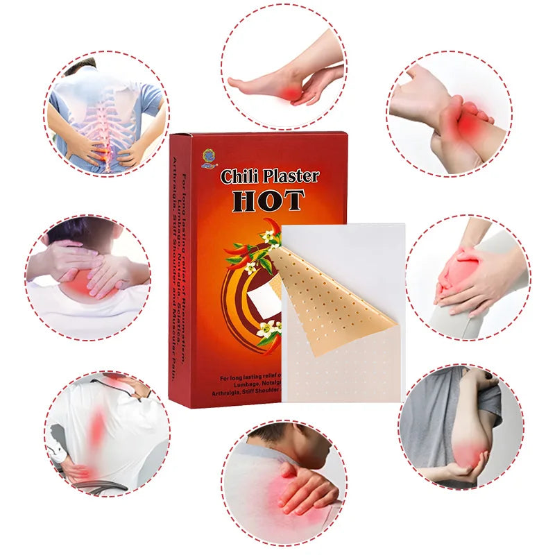 Support Customize Free Samples Pain Patch Chilli  Plaster for Back