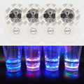 Custom 3m Eva Led Coaster Led Flashing Light Bottle Bottom Drink Led Light Sticker for Bottle