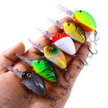 6.5CM-7.5G-6#treble Hook Fishing Wobblers Swimbait Crankbait Hard Bait Isca Artificial Fishing Tackle