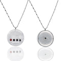 Authentic Japanese Technology 4-in-1 Scalar Energy Pendant Gold Plated Stainless Steel Health Jewelry Necklace