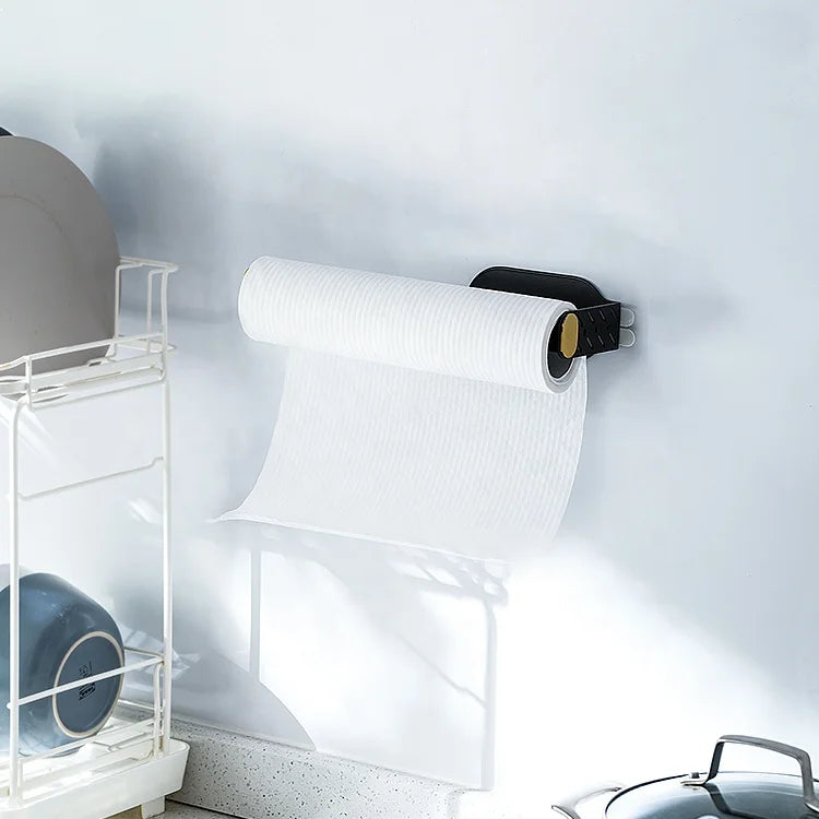 Powerful Waterproof Wall Mounted Bathroom Kitchen Tissue Roll Vacuum Suction Cup Toilet Tissue Holder