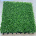 Artificial Grass Carpet Outdoor Interlocking Artificial Turf Grass for Garden Plastic Grass Tiles