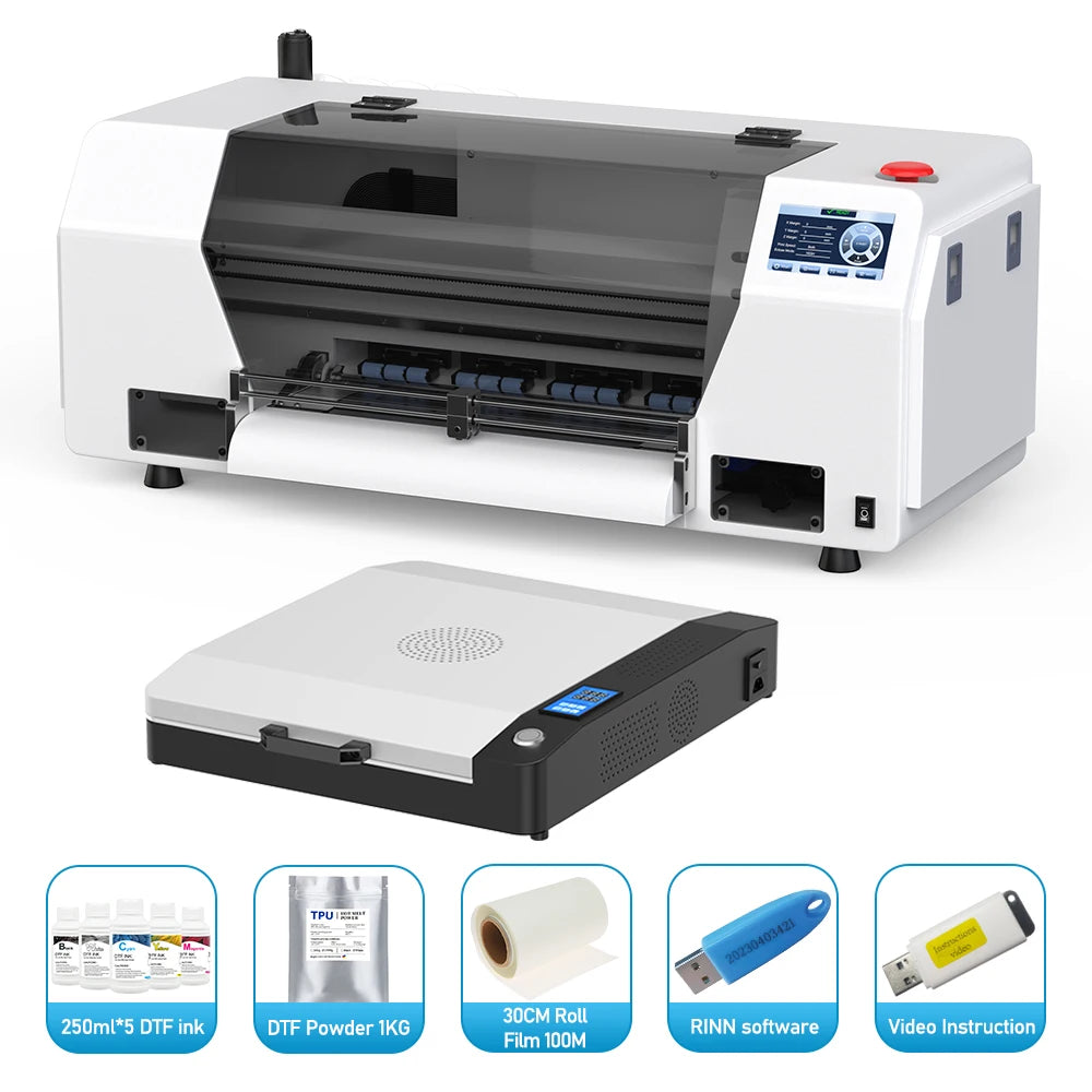 European Warehouse Stock XP600 A3 Printhead with Industrial Oven Complete System Fast Delivery for Professional Printing