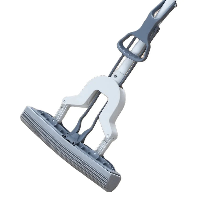 Microfiber Magic Mop with Extension Rod Stainless Steel Pole Sponge Head Boxed Cleaning Tool