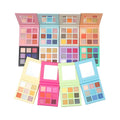 OCHAIN Spring Vegan Shimmer Customize Logo Low MOQ DIY Glitter High Pigment Makeup Pallette Eyeshadow