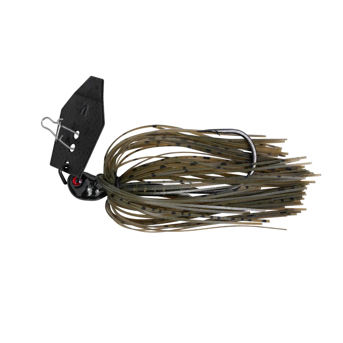 NOEBY 1oz 28g Custom Bladed Jig Fishing Chatterbait Fishing Lure with Rubber Skirts Jig Head Lure