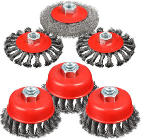 M14 with Handle Steel Wire Polishing Wheel Brush Twisted Cup Brush for Angle Grinder with Great Price