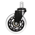 Fits 95% of All Office Chairs Pu Wheels/pu Wheels Office Chair Caster Wheels Polyurethane Roller