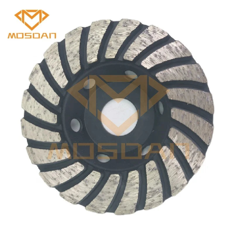 4 Inch Premium Quality Welded Diamond Turbo Cup Wheels for Granite Concrete