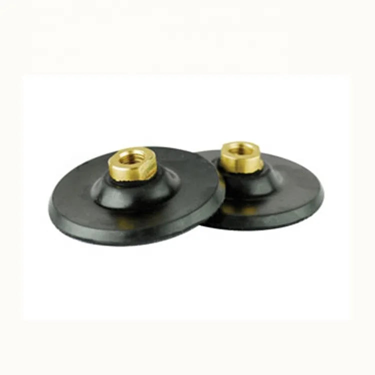 Super Flexible 4" (100mm) Rubber Backer Polishing Pad Holder M14/5/8"-11 OEM Adapter for Polishers-TRUE SHINE