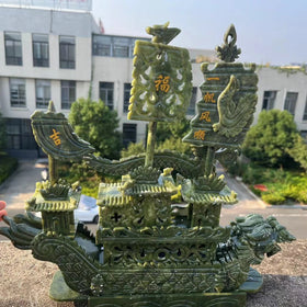Cheap Hot Sale Top Quality Hsiuyen Jade Dragon Boat