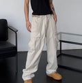 OEM Nylon Cotton Oversize Cargo Pants Heavyweight Custom logo Wholesale Vintage Casual Men's Trousers