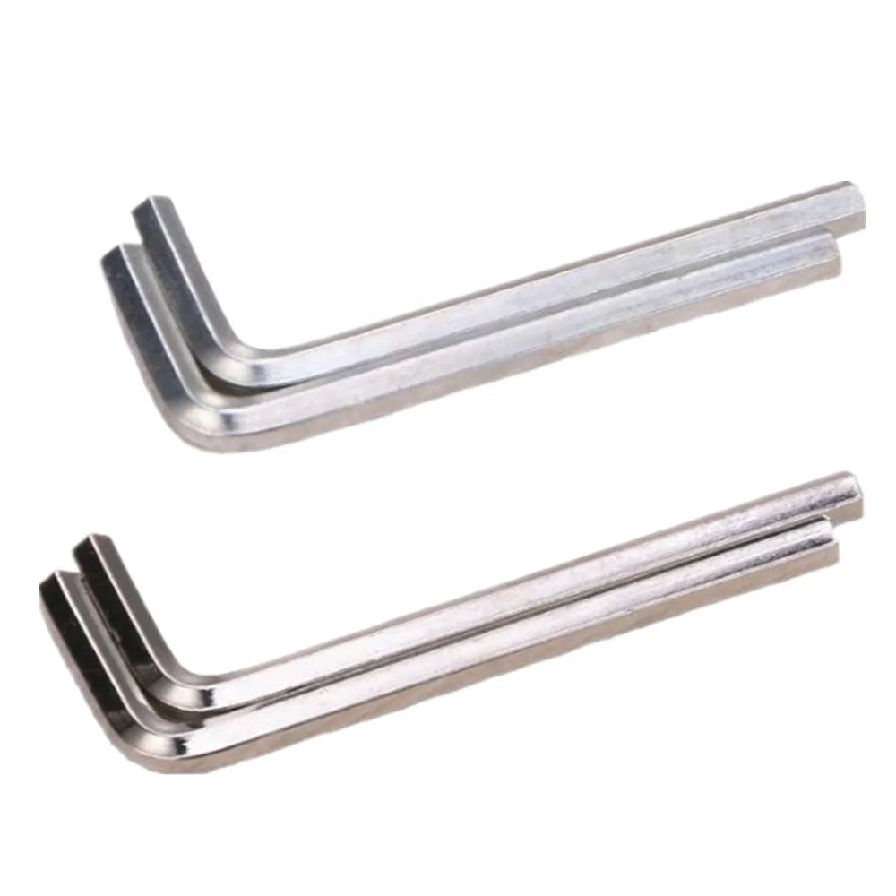 Nickel Plated Hardware Hand Tools Galvanized Hardened Steel L Type Hex Key Wrench