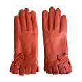 Sample Support Customized OEM Model logo Colorful Fashion Winter Autumn Spring Lamb Skin Leather Gloves