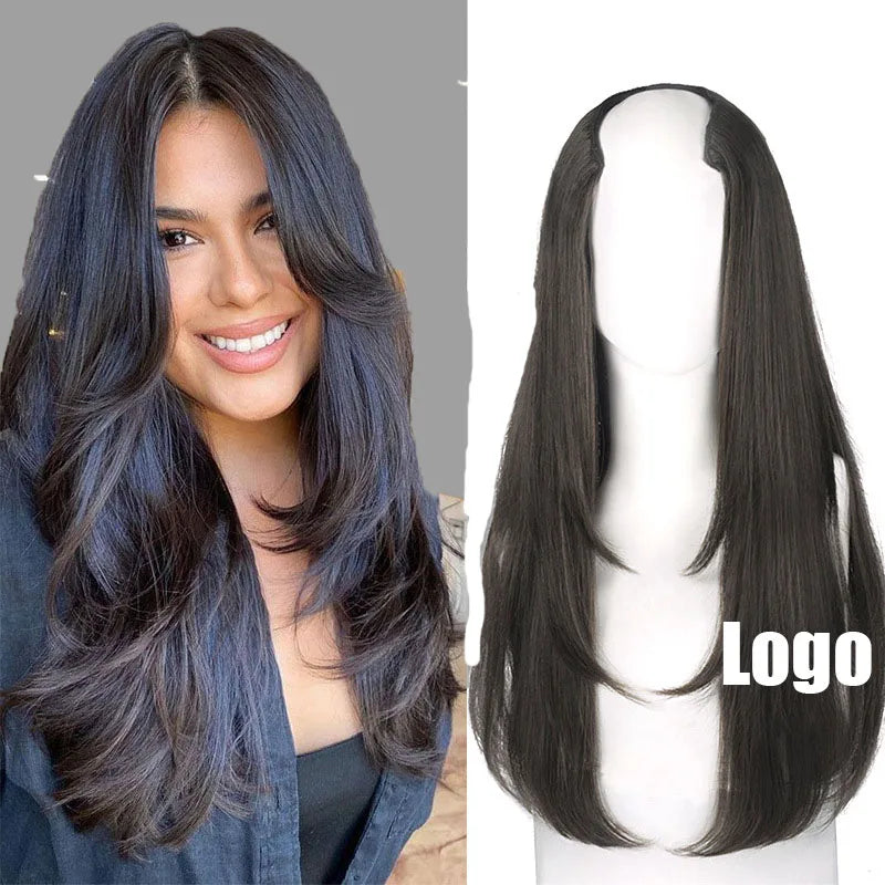 Fashion 20 Inches Korean Micro Roll Horse Pattern One Piece of Female Wig Piece Women Wigs Wholesale Price