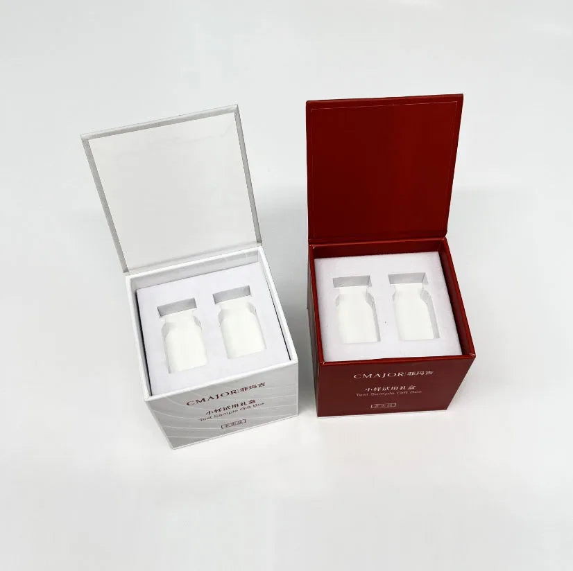 Customized Logo Exquisite Drawer Magnetic Style EVA Foam Glass Bottle Perfume Boxes