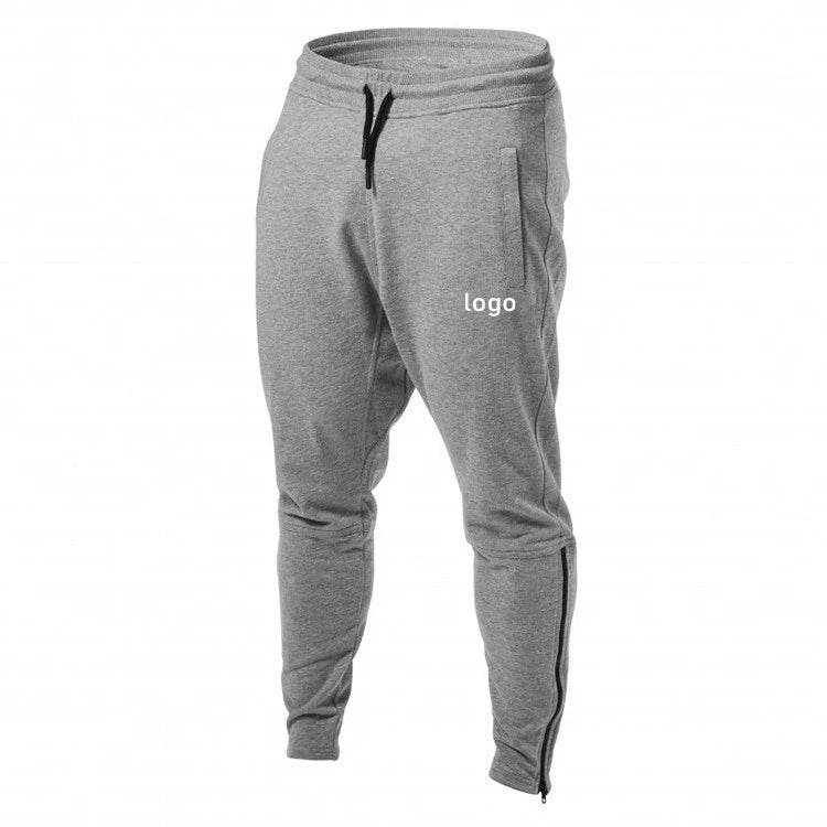 Men's Casual Outdoor Running Sport Gym Training Pants Custom Logo Slim Fitness Trousers Lightweight Thickness