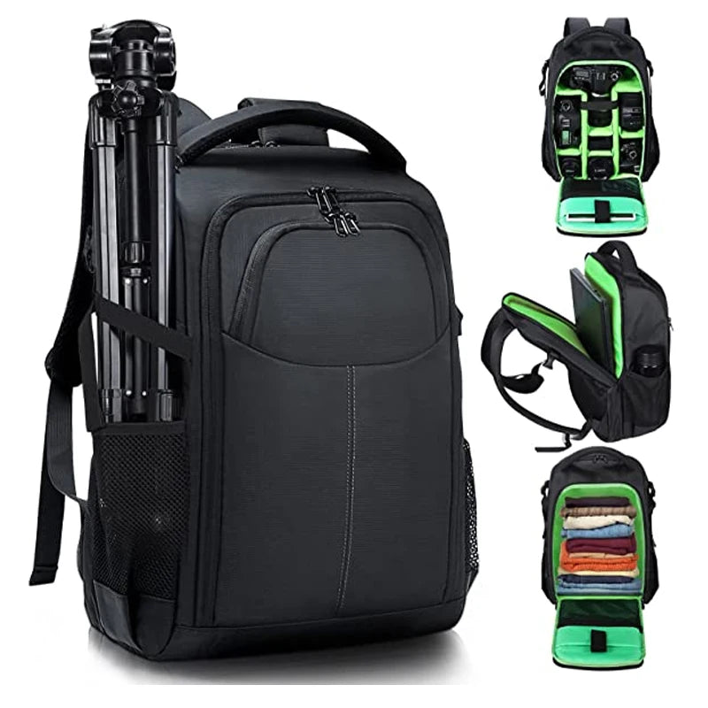 Wholesale Luxury Portable DSLR/SLR Camera Backpack Durable Waterproof Zipper Closure for Photography