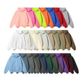 Rainbow Spray Heavyweight Loose Casual No Drawstring Mens Hoodies & Sweatshirts Street Style Custom Logo Fleece 345g Hoodies