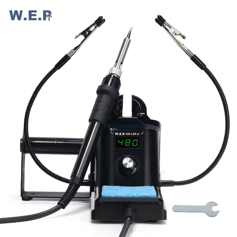 WEP 926LED-III Helping Hands Repair Tools Variable Constant Temperature Multifunction Digital DIY Electric Soldering Iron