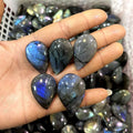 Natural Crystal Crafts Flash Labradorite Pendant Top Quality Labradorite Drop Necklace Jewelry Making