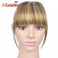 Alileader Hot Sale Heat Resistant Fiber Straight Synthetic Hair Bangs Synthetic Hair Fringe Clip in Hair Extensions for Women MegaBDM