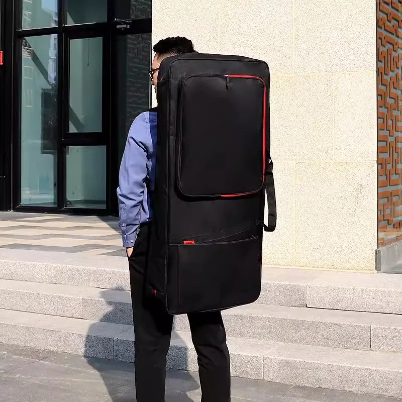 For Wholesale Lightweight 8mm Oxford 61-Key Keyboard Gig Bag for Electronic Organ & Electric Piano Soft Case