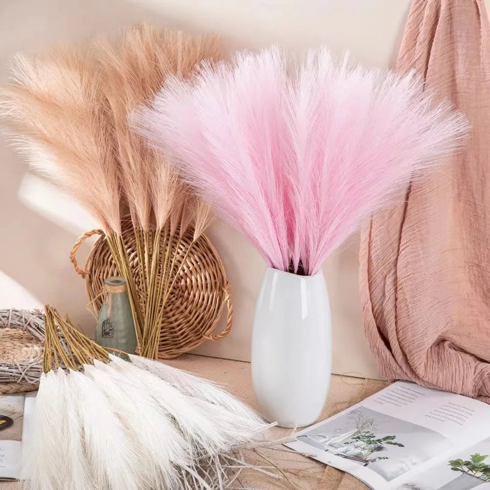 Wholesale Popular Small Pampas Grass Artificial Flowers for Home Decor for Living Room Mother's Day Valentine's Day New Year