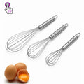 Stainless Steel Rotary Household Semi Automatic Flat Manual Hand Mixer Whisk Tools Egg Beater