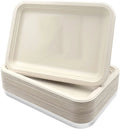 Wholesale Bulk Extra Large Biodegradable Compostable Disposable Bagasse Paper Food Serving Container Trays