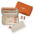 Portable Leather Small Jewelry Travel Organizer Necklace Earrings Ring Storage Travel Jewelry Box