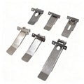 New Steel Nickel Plated Flat Metal Spring Clip Fastener for Lighting Factory Custom LED Ceiling Light Spring for Downlight