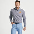 Top Supplier Custom Blank Golf 1/4 Pullover Fitted Sportswear Standing Collar Quarter Zip Men Pullover for Golf Wear