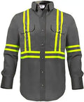 Wholesale Nylon Cotton FRC Fire Resistant Flame Resistant Welder Fireproof Fire Safety Work Fire Proof FR Work Suit